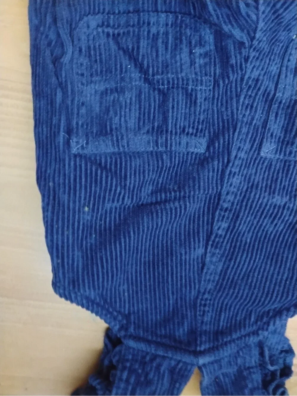 Carhartt Baby Corduroy Overalls in Navy Blue